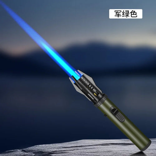 1800Β° High Temperature Butane Torch Lighter | Windproof Blue Flame | Outdoor Welding Tool