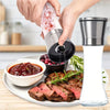 200ml Stainless Steel & Glass Pepper & Salt Grinder | Adjustable Coarseness | Manual Kitchen Mill
