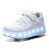 Roller Skate Shoes Kids Snickers With Wheels Children Rollerskates Fashion Outdoor Sports Shoes Girls Boys Gifts For Kids