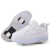 Roller Skating Shoes Kids Outdoor Sport Chlid Snerkers Boys Footwear Girls 2 Wheels Boots Children Toy Gift Game Skate Shoes