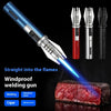 Powerful Metal Jet Torch Lighter | Windproof Refillable Gas | BBQ Cigar Cooking | Men's Gift
