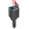 5-in-1 Car Charger 66W Fast Charging | Retractable Cable PD30W QC22.5W | iPhone & Android