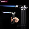 HONEST Double Flame Welding Gun Torch Lighter | Safety Lock | Jet & Open Fire Switch | BBQ & Cigar
