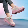 Roller Skate Shoes For Kid Sport Boot Boy Girl 4 Wheels Sneaker Children Birthday Gift Skating Footwear