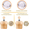 WXCOO Manual Solid Wood Pepper & Spice Grinder | Multi-Purpose Salt & Pepper Mill | Kitchen Tool