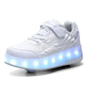 Roller Skate Shoes Kids Snickers With Wheels Children Rollerskates Fashion Outdoor Sports Shoes Girls Boys Gifts For Kids