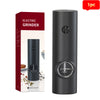 Electric Rechargeable Salt & Pepper Grinder Set | Gravity Spice Mill | Adjustable | 1 or 2 Pack