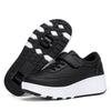 Roller Skate Shoes Kids Spring 2023 Fashion Casual Sports Children 2 Wheels Sneakers Boys Girls Gift Game Toys White Footwear