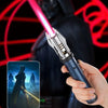 Long Style Welding Gun Gas Lighter | 360° Metal Outdoor | Red & Blue Flame | Refillable Butane