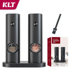 Electric Automatic Salt & Pepper Grinder Set with LED Light | Adjustable Spice Mill | Kitchen Tool