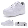 Roller Skate Shoes Kids Snickers With Wheels Children Rollerskates Fashion Outdoor Sports Shoes Girls Boys Gifts For Kids