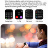 Smartwatch for Women, 1.75“ Smart Watch for Android/Iphone, Make/Receive Calls/Message Alerts/Ip67 Waterproof Outdoor Fitness Tracker Smartwatch (Pink)