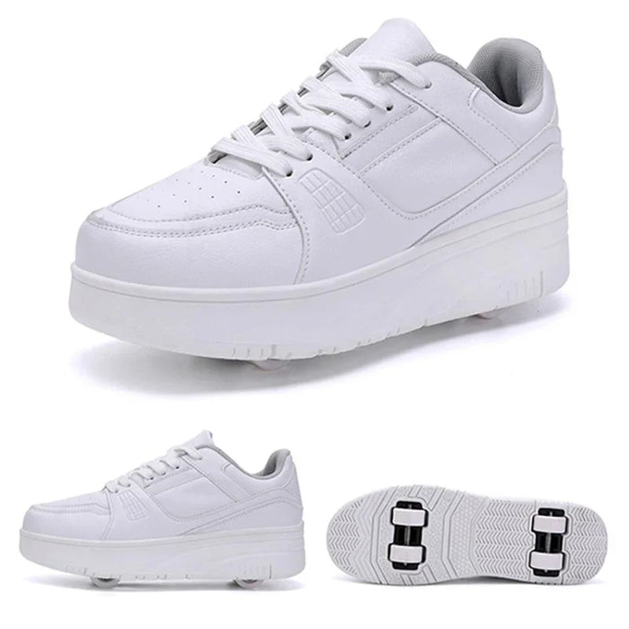 Roller Skate Shoes Kids Snickers With Wheels Children Rollerskates Fashion Outdoor Sports Shoes Girls Boys Gifts For Kids