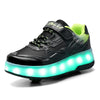 Roller Skate Shoes Kids Snickers With Wheels Children Rollerskates Fashion Outdoor Sports Shoes Girls Boys Gifts For Kids