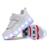 Roller Skate Shoes Kid 4 Wheels Sneaker Children Girl Fashion Gift Sports Casual Led Lighted Up Footwear Boy Boots
