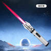 Long Style Welding Gun Gas Lighter | 360° Metal Outdoor | Red & Blue Flame | Refillable Butane