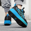Roller Skating Shoes Boy Girl Fashion Casual Sport 4 Wheels Sneakers Kids Outdoor Boots Children Toys Gift Game Footwear