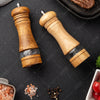 WXCOO Manual Solid Wood Pepper & Spice Grinder | Multi-Purpose Salt & Pepper Mill | Kitchen Tool