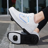 Roller Skate Shoes Kids Fashion Girls Casual Children Sports Sneakers 2 Wheels Boots Boys Toys Gift Games Skating Footwear
