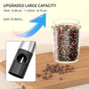 Gravity Sensing Electric Salt & Pepper Grinder | Adjustable Coarseness | Battery Powered Spice Mill
