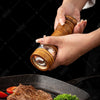 WXCOO Manual Solid Wood Pepper & Spice Grinder | Multi-Purpose Salt & Pepper Mill | Kitchen Tool