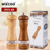 WXCOO Manual Solid Wood Pepper & Spice Grinder | Multi-Purpose Salt & Pepper Mill | Kitchen Tool