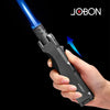 JOBON Metal Turbine Torch Lighter | Strong Blue Flame | Windproof Butane | BBQ & Kitchen Welding
