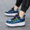 Children Kids Roller Skates Shoes Deformation Unisex Parkour Wheel Sneaker For Boys Girls Footwear Outdoor Trendy Casual Walking