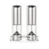 USB Rechargeable Automatic Pepper & Salt Grinder | Adjustable Coarseness Spice Mill | 1 or 2 Pack