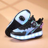 Invisible Bottom Flying Shoes with Wheels Hot Sale Of The Season Unisex Kids' Double Wheel Walking Shoes Roller Skates Entertain