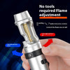 Powerful Metal Jet Torch Lighter | Windproof Refillable Gas | BBQ Cigar Cooking | Men's Gift