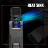 JOBON Metal Turbine Torch Lighter | Strong Blue Flame | Windproof Butane | BBQ & Kitchen Welding