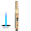 Long Style Welding Gun Gas Lighter | 360° Metal Outdoor | Red & Blue Flame | Refillable Butane