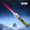 Long Style Welding Gun Gas Lighter | 360° Metal Outdoor | Red & Blue Flame | Refillable Butane