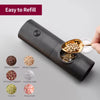 Electric Automatic Salt & Pepper Grinder Set with LED Light | Adjustable Spice Mill | Kitchen Tool