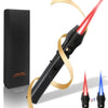 Lightsaber Torch Lighter | Butane Refillable | Adjustable Windproof Flame | Safety Lock | BBQ & Kitchen